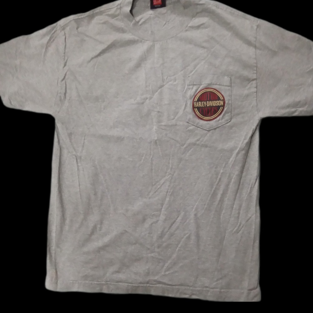 This is a slightly worn size large. Very good condition